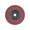 Pferd 7" x 5/8-11 Thd. POLIFAN Flap Disc - A SG STEELOX, Aluminum oxide, 120 Grit, Conical 62274 - alternate 3